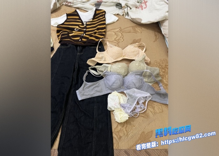 广东高档小区包租公的特殊癖好乘着女租客不在家疯狂潜入欣赏女租客的性感内衣内裤竟然还玩起了打胶真的好刺激啊 图12