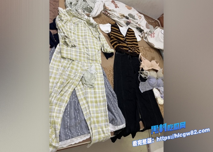 广东高档小区包租公的特殊癖好乘着女租客不在家疯狂潜入欣赏女租客的性感内衣内裤竟然还玩起了打胶真的好刺激啊 图16