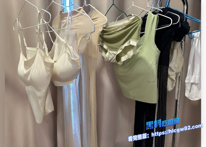 广东高档小区包租公的特殊癖好乘着女租客不在家疯狂潜入欣赏女租客的性感内衣内裤竟然还玩起了打胶真的好刺激啊 图23