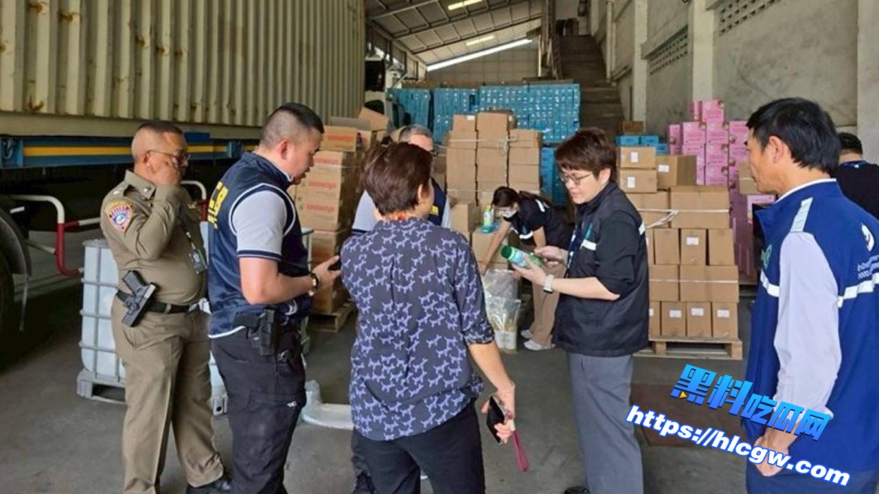 突袭中国资本家仓库!查获40万件非法危险品,涉案超2000万泰铢01 突袭中国资本家仓库!查获40万件非法危险品,涉案超2000万泰铢01