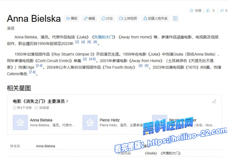 波兰女星安娜·别尔斯卡在1999年电影朱莉娅中大胆全裸激情口爱后被猛烈占有1 波兰女星安娜·别尔斯卡在1999年电影朱莉娅中大胆全裸激情口爱后被猛烈占有1