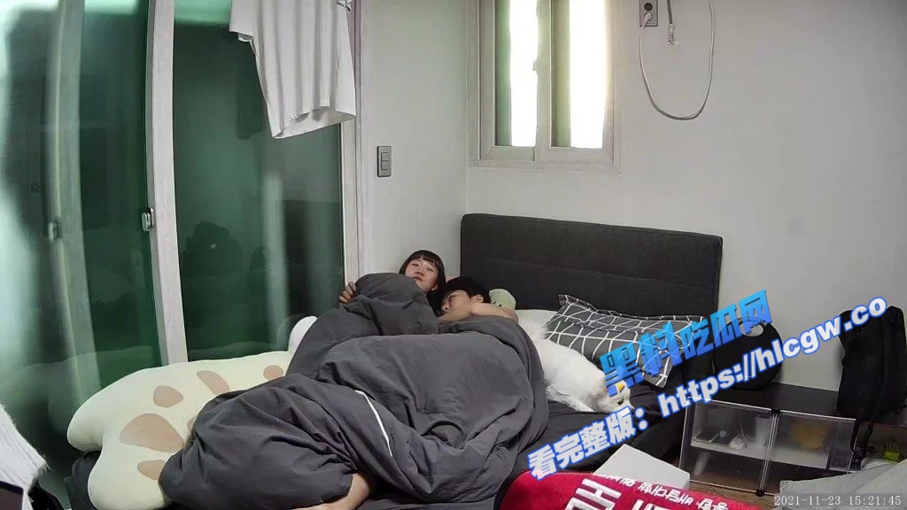 监控摄像头破解！韩国小情侣居家监控遭破解 日常性爱生活被偷窥！3