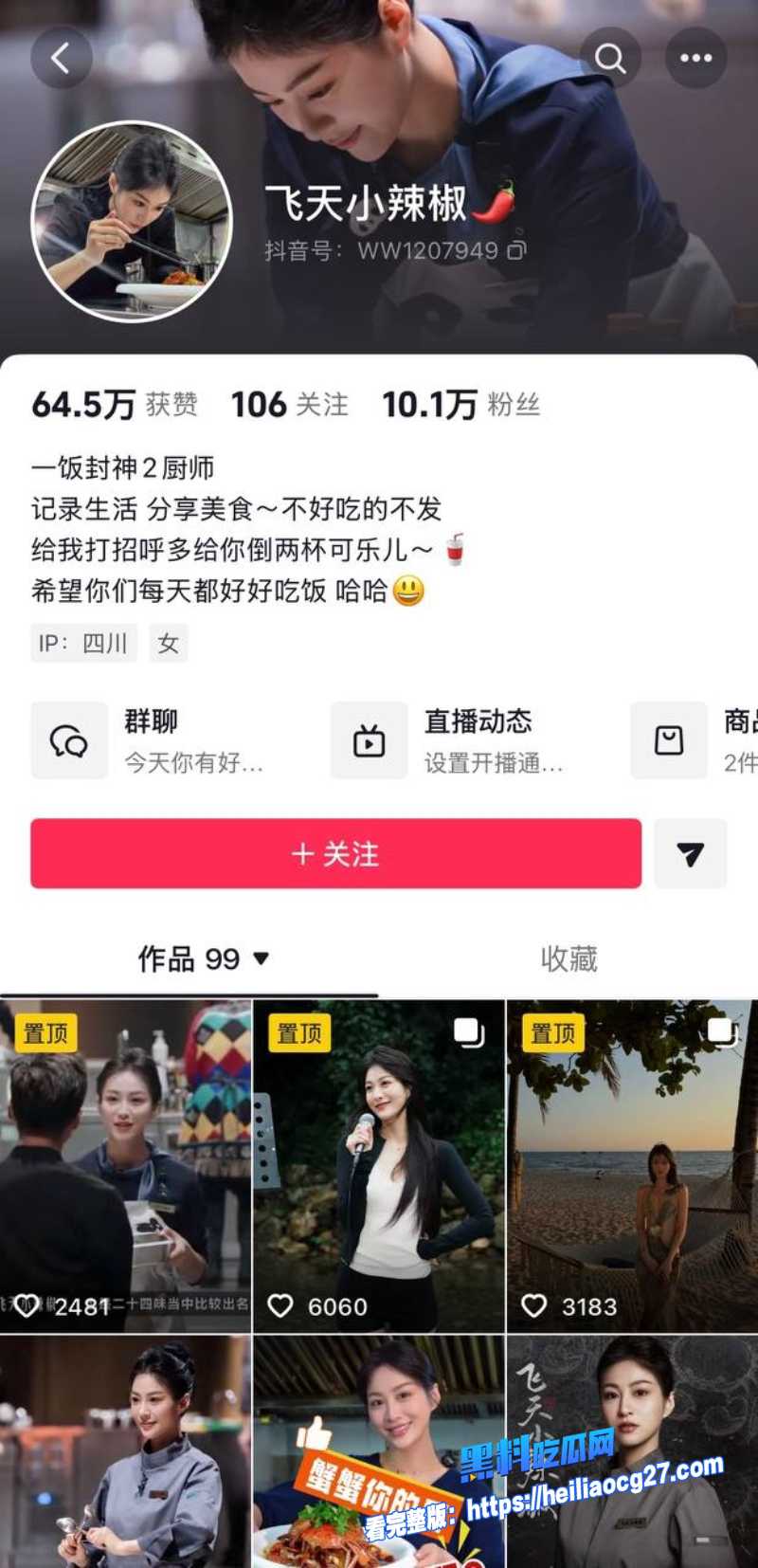 川航空姐女网红飞天小辣椒1 川航空姐女网红飞天小辣椒1