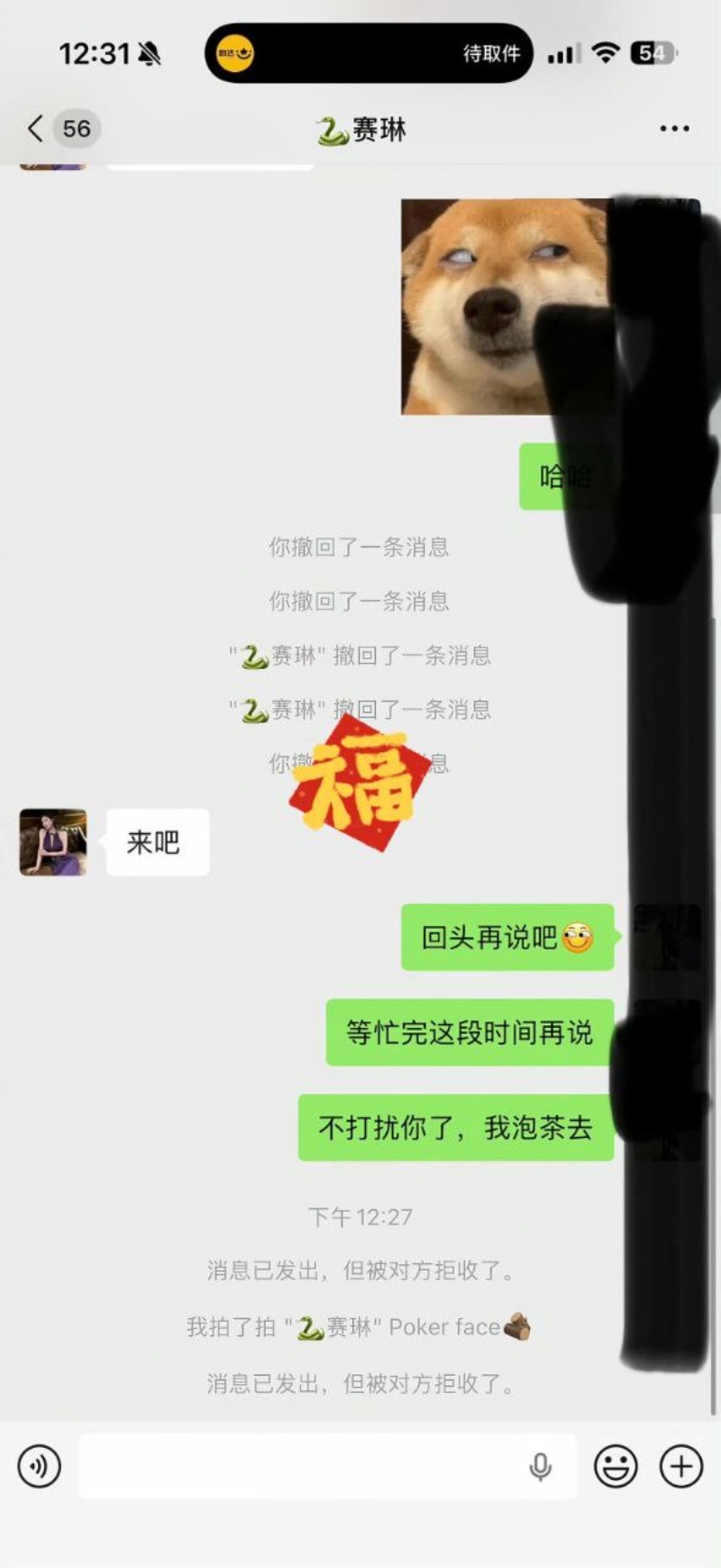 赛琳CC拉黑粉丝 2 赛琳CC拉黑粉丝 2