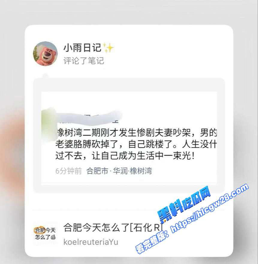 合肥橡树湾二期 夫妻吵架酿惨剧 男子将妻子胳膊砍下 随后跳楼自杀！ 图5