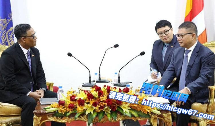 柬埔寨与缅甸加强合作打击网络诈骗01 柬埔寨与缅甸加强合作打击网络诈骗01