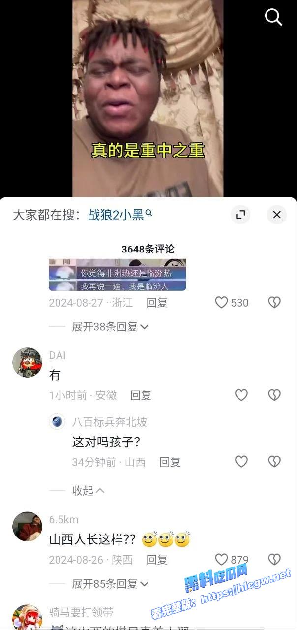 战狼2中的演员小黑2