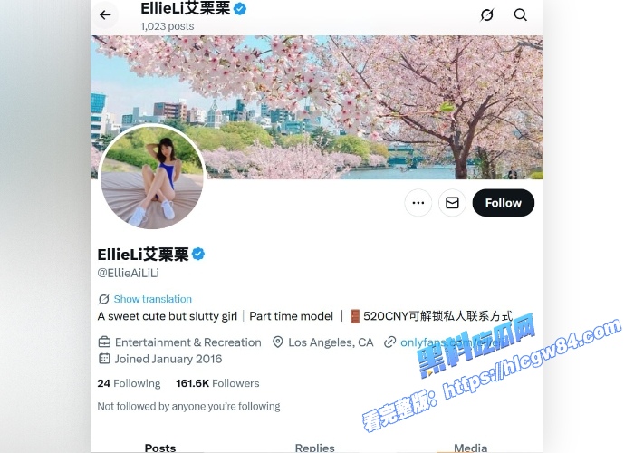 推特极品福利姬艾栗栗1