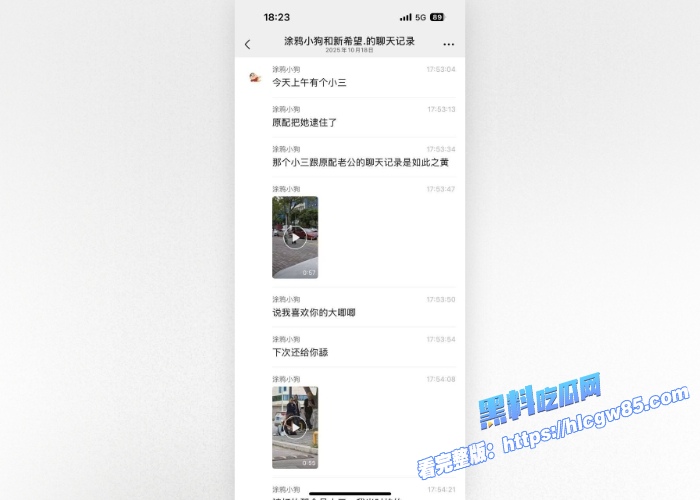 学生妹当小三被原配当街抓奸！ 4