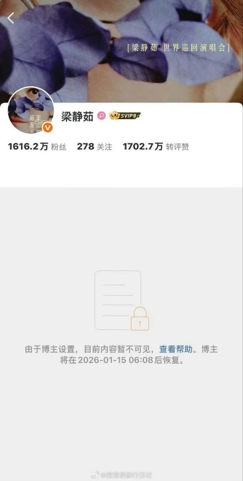 歌手梁静茹退网真相曝光5