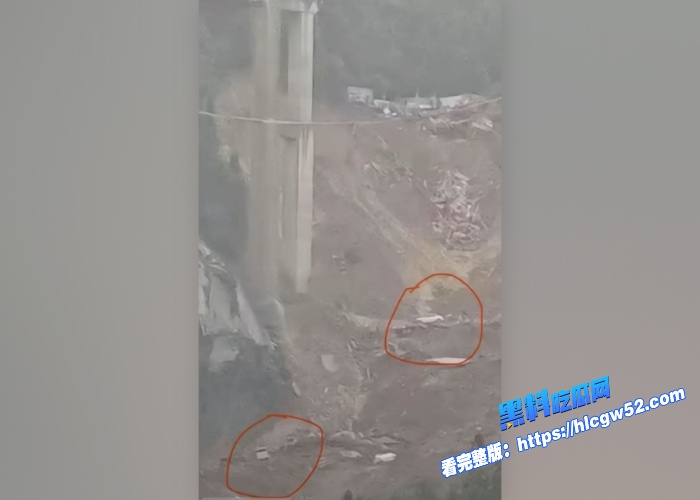 厦蓉高速(贵州三都段千秋大桥发生部分坍塌货车司机直接悬挂悬崖死里逃生 图6 厦蓉高速(贵州三都段千秋大桥发生部分坍塌货车司机直接悬挂悬崖死里逃生 图6