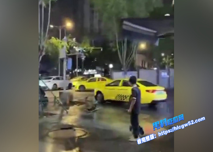 重庆路上起争执 疯狂出租车冲上人行道撞死人 吃瓜群众纷纷围观 现场视频流出2 重庆路上起争执 疯狂出租车冲上人行道撞死人 吃瓜群众纷纷围观 现场视频流出2