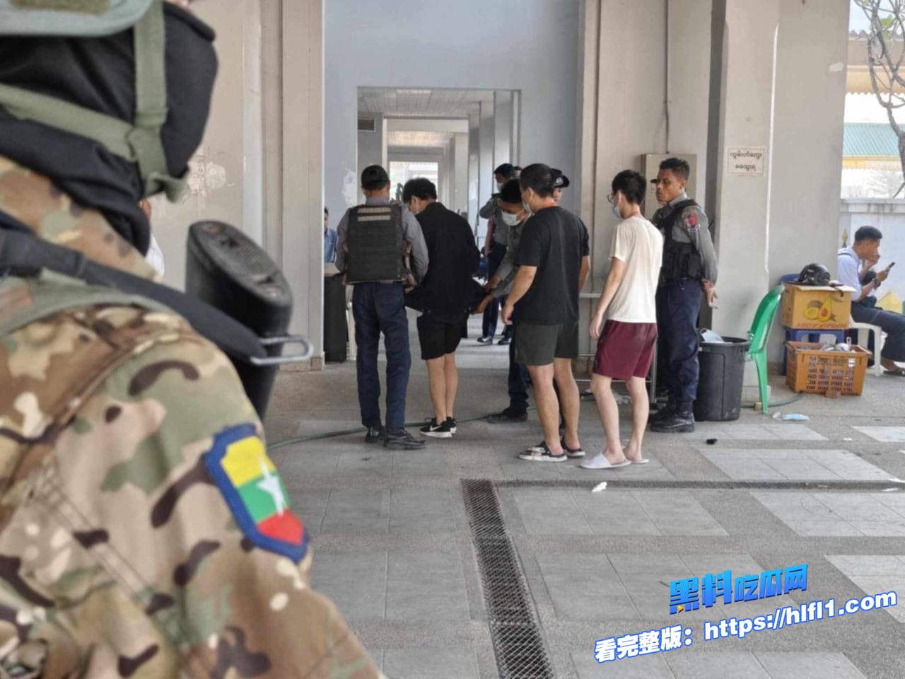 缅甸新闻：昨天450名中国公民从妙瓦底遣返泰国的特写照片 图4