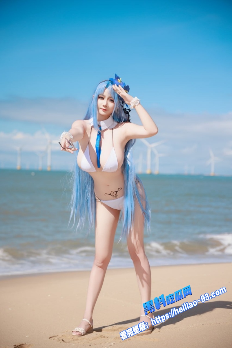 超人气巨乳萝莉福利姬阿雪雪盛夏阿尔萨斯沙滩写真珍藏完整版流出38