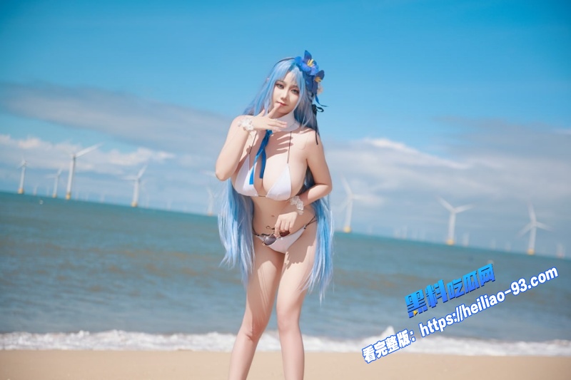超人气巨乳萝莉福利姬阿雪雪盛夏阿尔萨斯沙滩写真珍藏完整版流出40