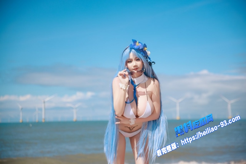 超人气巨乳萝莉福利姬阿雪雪盛夏阿尔萨斯沙滩写真珍藏完整版流出42