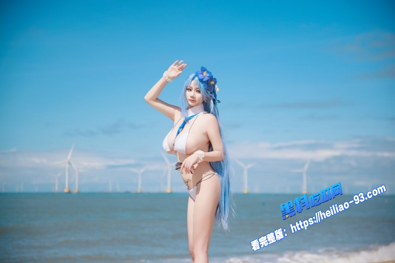 超人气巨乳萝莉福利姬阿雪雪盛夏阿尔萨斯沙滩写真珍藏完整版流出44