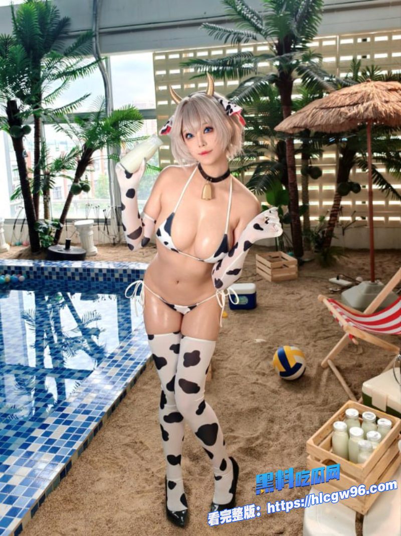极品福利姬蜜汁猫裘cosplay原神甘雨 5