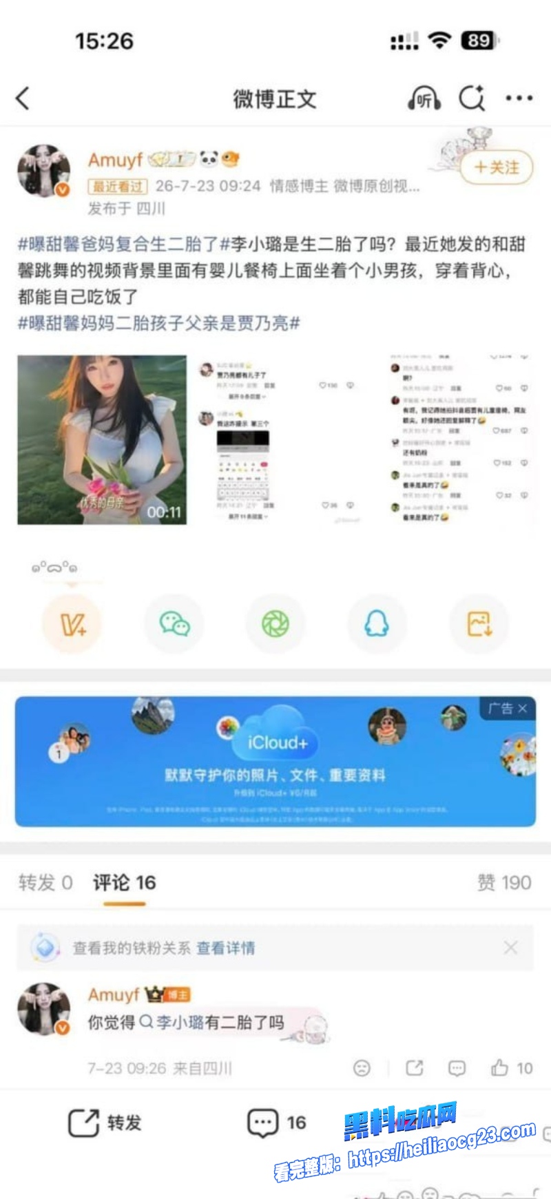 顶流明星李小璐9