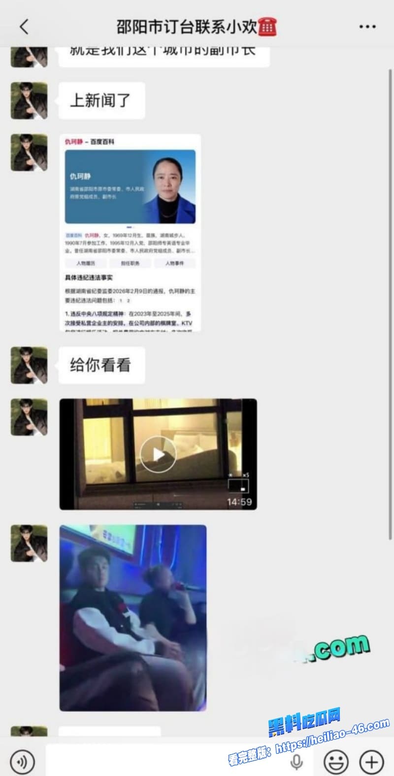 湖南邵阳最美副市长仇珂静被开除党籍移送检察院权色交易包养男模丑闻曝光 7