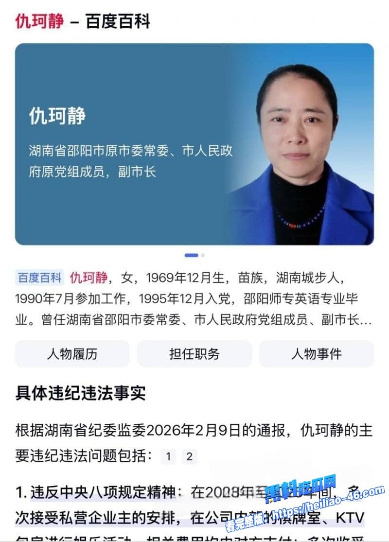 湖南邵阳最美副市长仇珂静被开除党籍移送检察院权色交易包养男模丑闻曝光 9