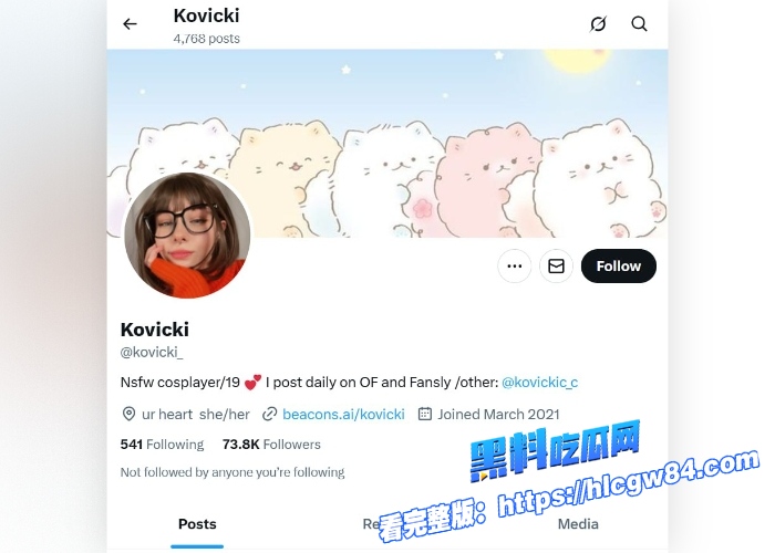 欧美onlyfans网黄福利姬kovickicos喜多川海梦小白袜揉逼自慰白色假屌抽插小穴极品身材极具诱惑图 7