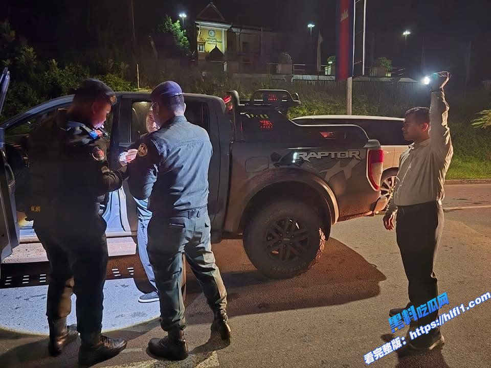 昨晚西港宪兵夜查02 昨晚西港宪兵夜查02