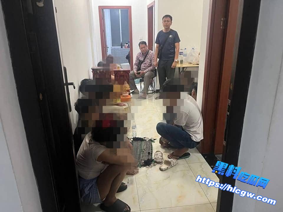 西港13名涉毒人员被抓01 西港13名涉毒人员被抓01
