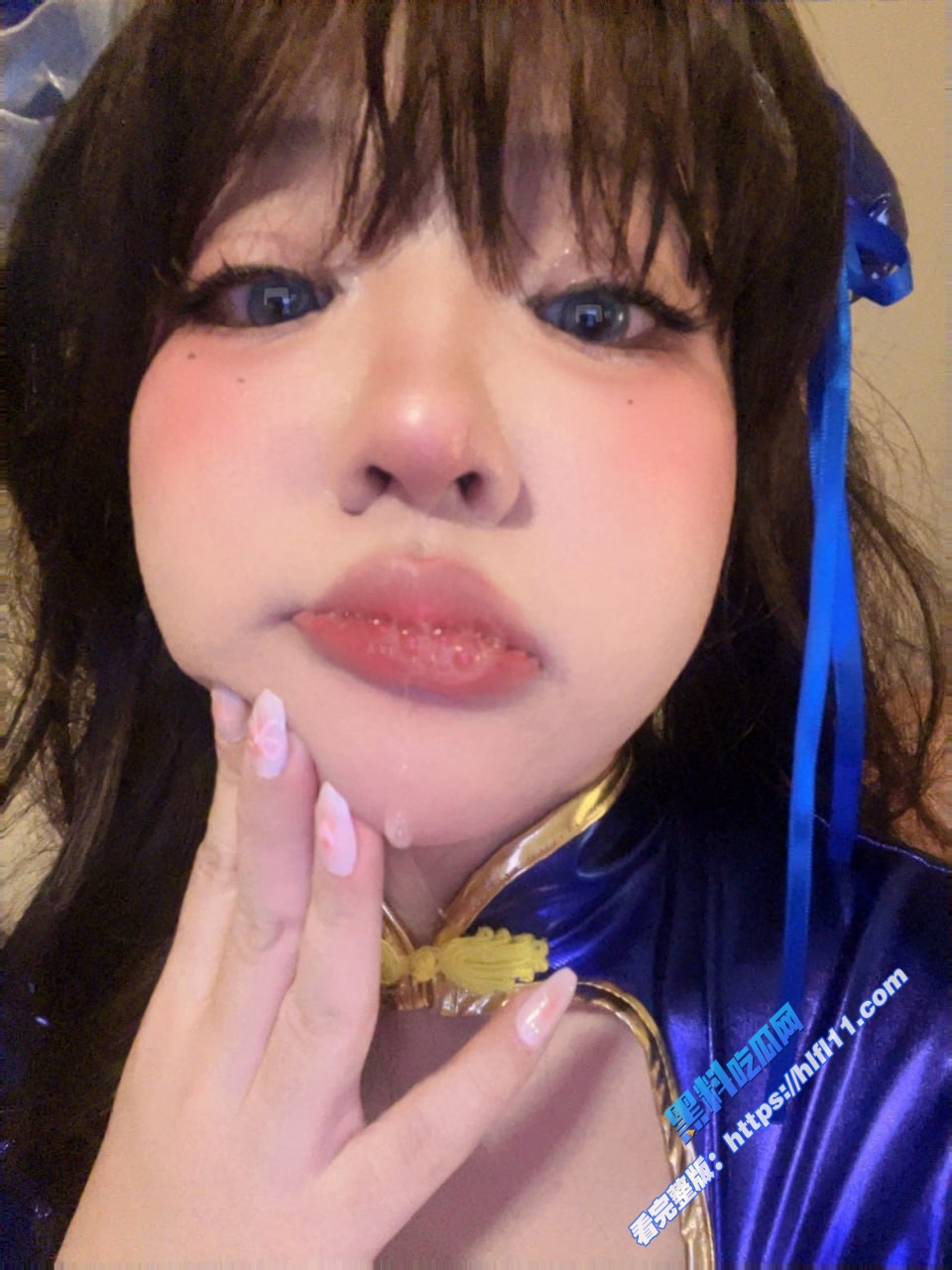 onlyfans日本福利姬 manekinekoluvu cos春丽 口交巨长大屌 表情极其淫荡魅惑！3