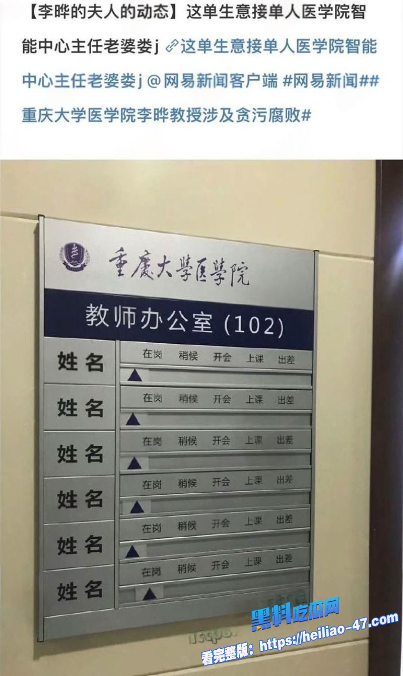 重庆大学医学院李晔聚众淫乱双向插头男扮女装男女通吃伙同谌小维 骗取国家科研奖金14 重庆大学医学院李晔聚众淫乱双向插头男扮女装男女通吃伙同谌小维 骗取国家科研奖金14