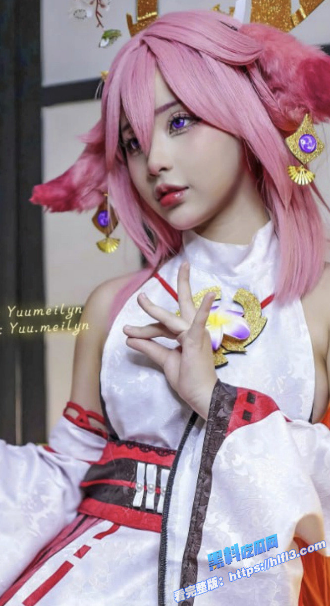 onlyfans网黄 Yuemeilyn cos八重神子 化身母狗自慰啪啪 被大屌激情抽插无套内射！1