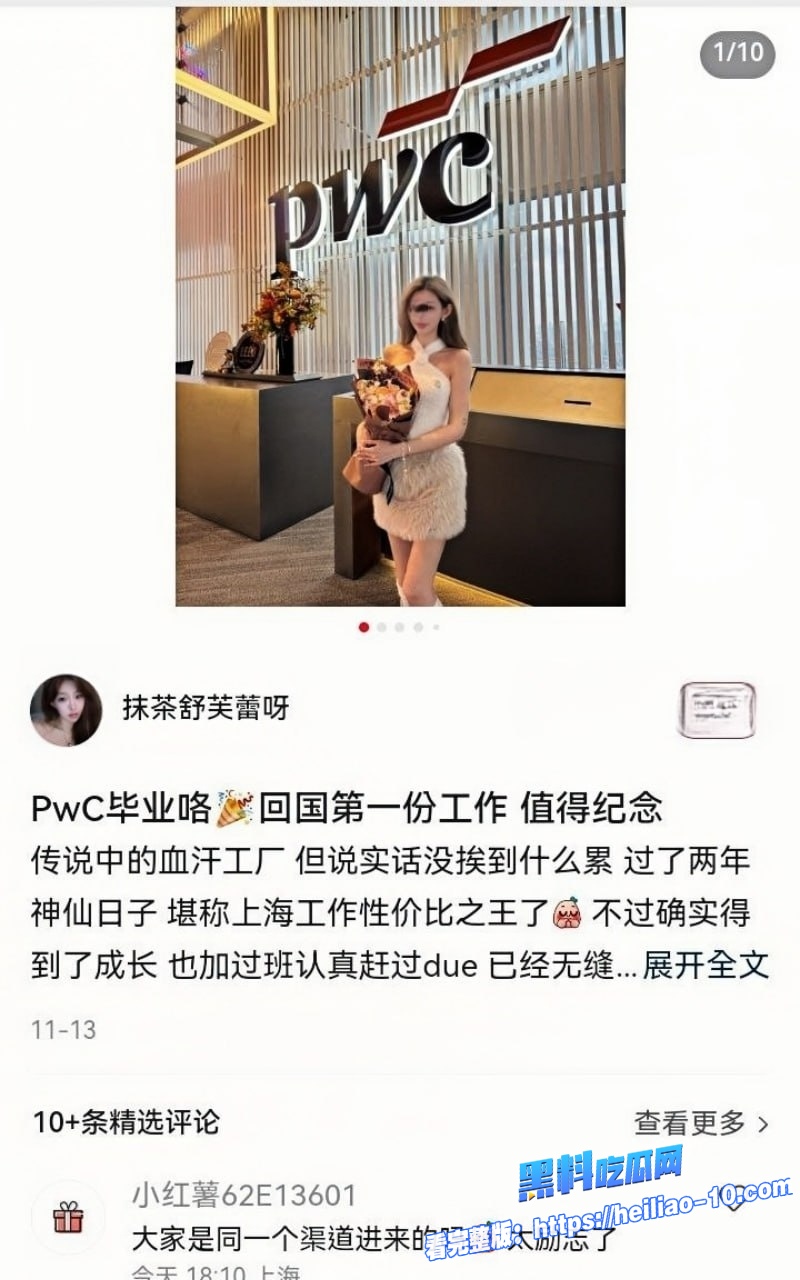 普华永道合伙人KTV直接社死点陪酒公主结果是自己双马尾下属  7