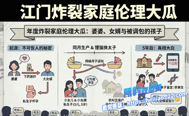 毁三观年度伦理大瓜广东江门丈母娘下药睡女婿怀孕生子掉包婴儿5年真相曝光 10 毁三观年度伦理大瓜广东江门丈母娘下药睡女婿怀孕生子掉包婴儿5年真相曝光 10