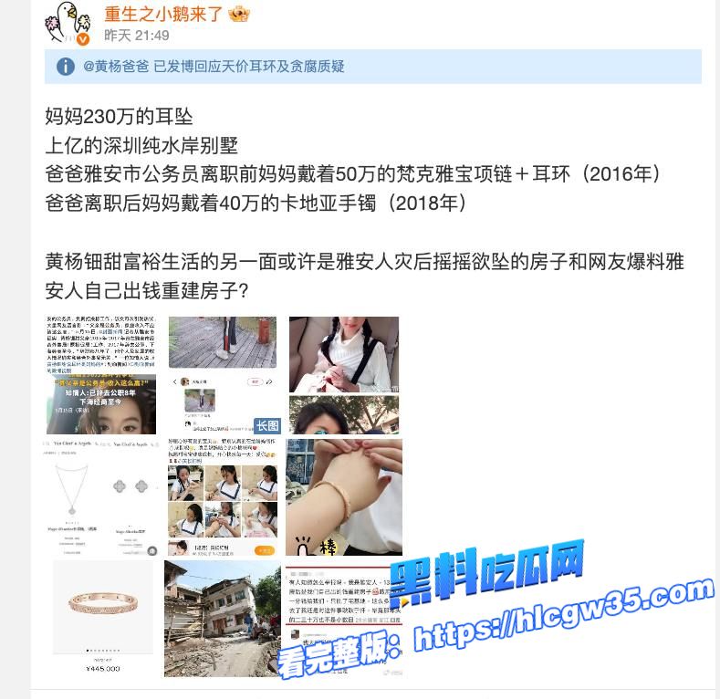 女星 黄杨钿甜 成人礼被曝佩戴230万天价饰品图12.jpg 女星 黄杨钿甜 成人礼被曝佩戴230万天价饰品图12.jpg