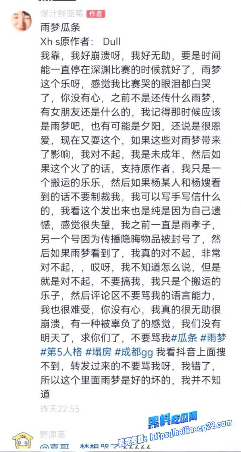 抖音网红雨梦51