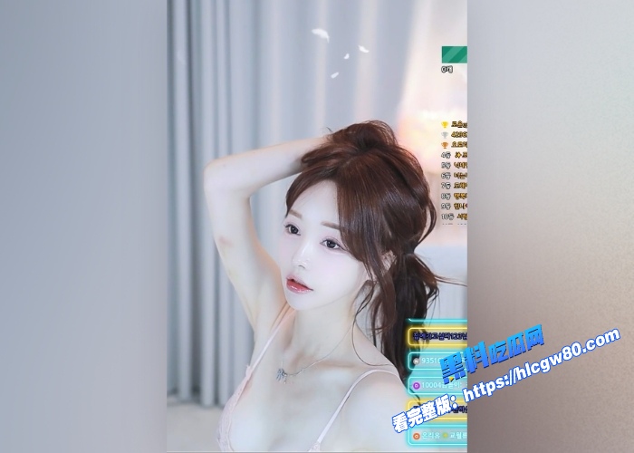 韩国panda新晋女神主播cherrybest穿着粉色蕾丝连体裙真空劲爆甩胸裸舞时奶子闪漏这颜值我真的爱啊 图5
