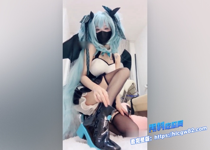 宅男女神福利姬月野兔黑丝足交寸止羞辱废物小鸡巴男 cosplay初音未来青木川男M有福了必看 图2