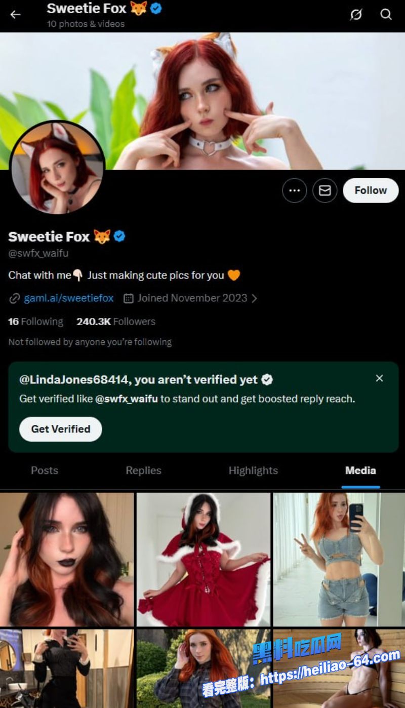 欧美福利姬SweetieFox甜狐姐上门清洁工变身黑丝骚货1 欧美福利姬SweetieFox甜狐姐上门清洁工变身黑丝骚货1