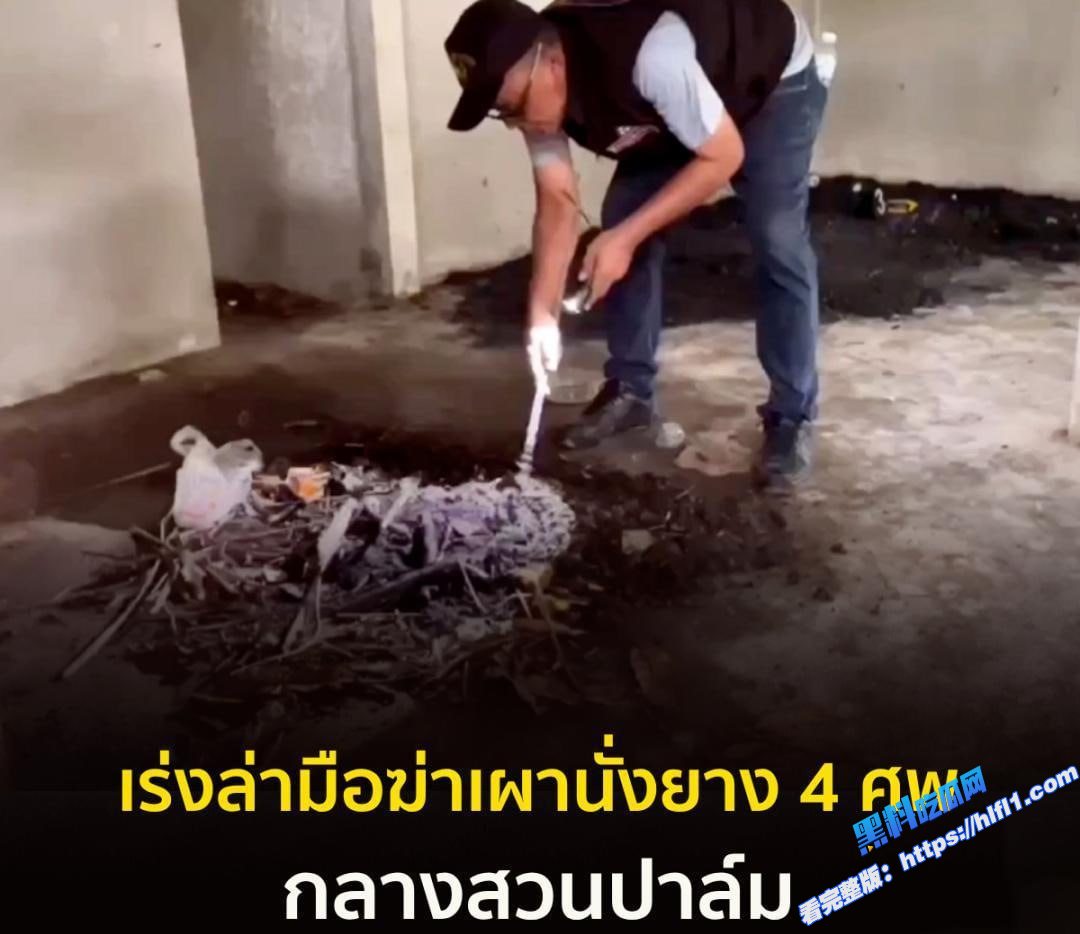 泰国再现惊天恶性凶杀大案 已发现4具烧焦尸体01