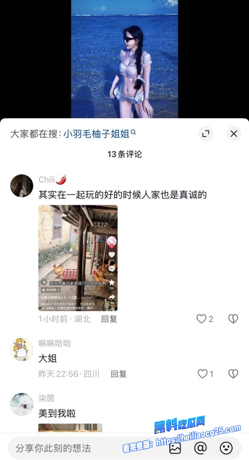 抖音网红柚子碎碎念24