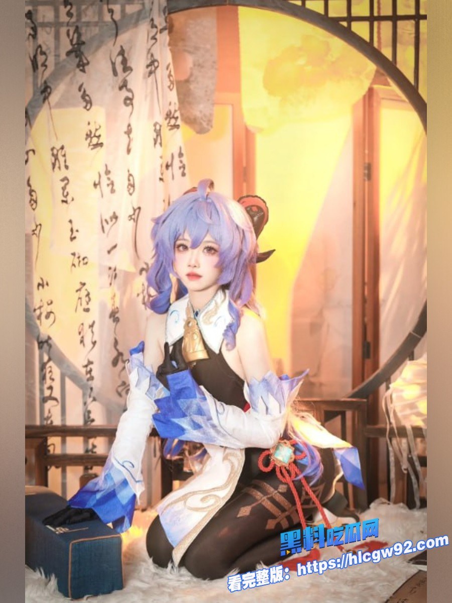 Coser博主星十三福利曝光 Cosplay甘雨上演白丝足交口交3 Coser博主星十三福利曝光 Cosplay甘雨上演白丝足交口交3