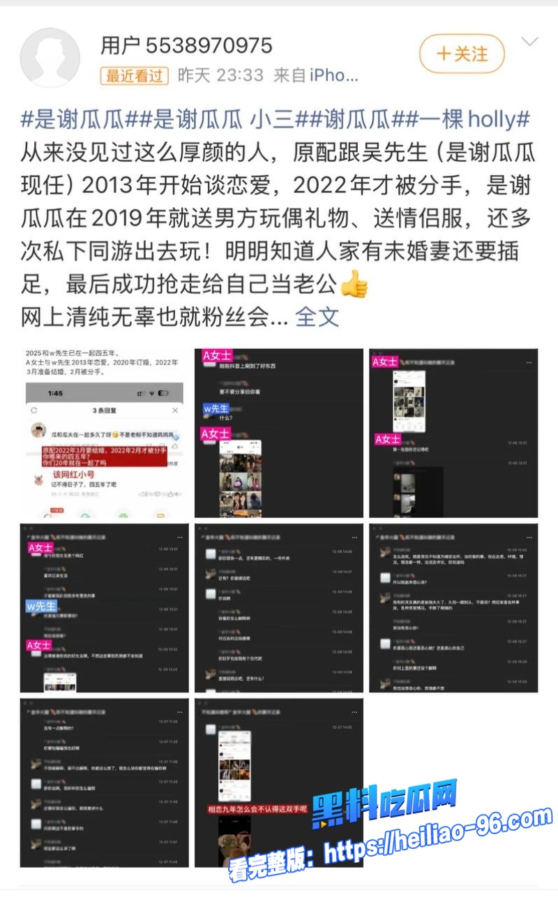 抖音网红谢瓜瓜4