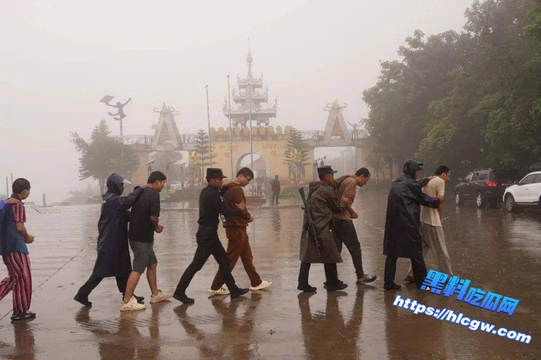 佤邦出警神速成功将12名中国籍受害者解救，并向中方移交！01