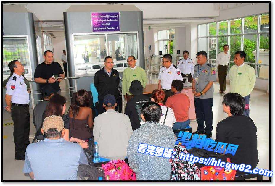 缅甸将10名涉网络诈骗外国人遣返回国，其中包括1名俄罗斯公民01