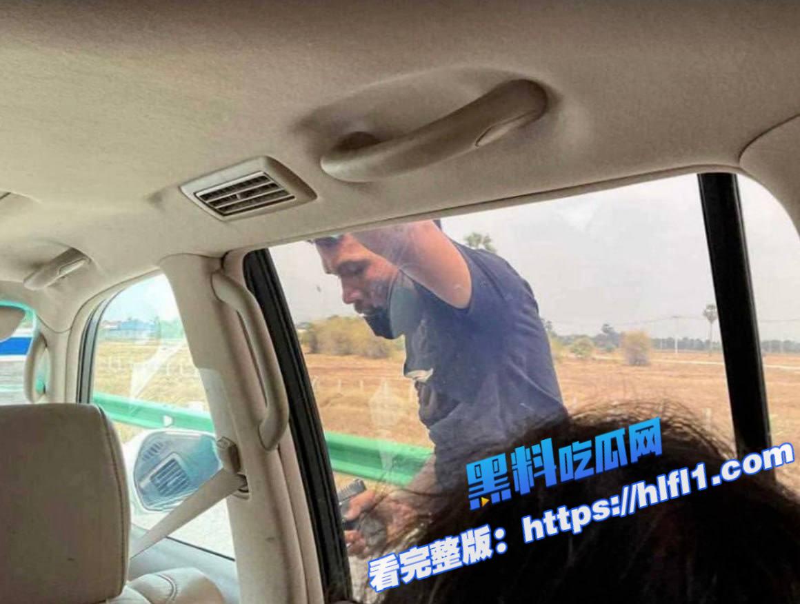 柬埔寨新闻：金港高速持枪抢车事件 金港高速惊现持枪劫车案，一名嫌犯被捕，现场曝光4