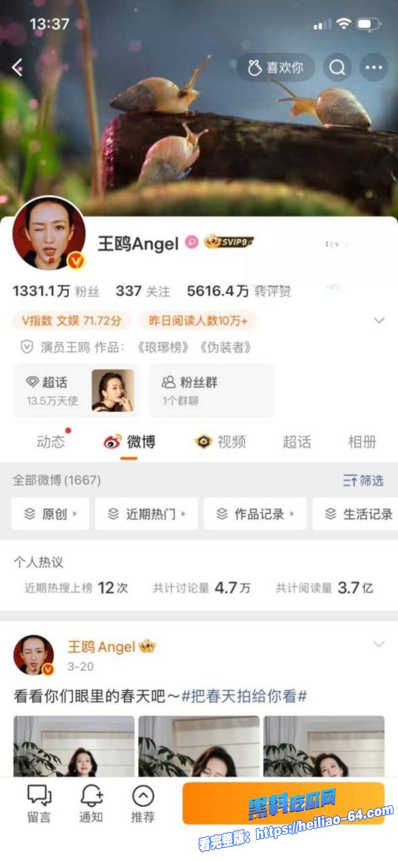 内娱女星王鸥单身宣言炸锅何九华五年姐弟恋崩盘3