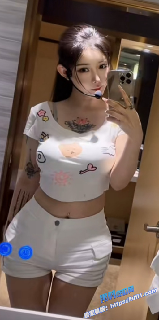 抖音百万女网红 DJ牛奶 跟同厂牌潮流小伙4P视频流出 一边被操还一边问你射了没！图1