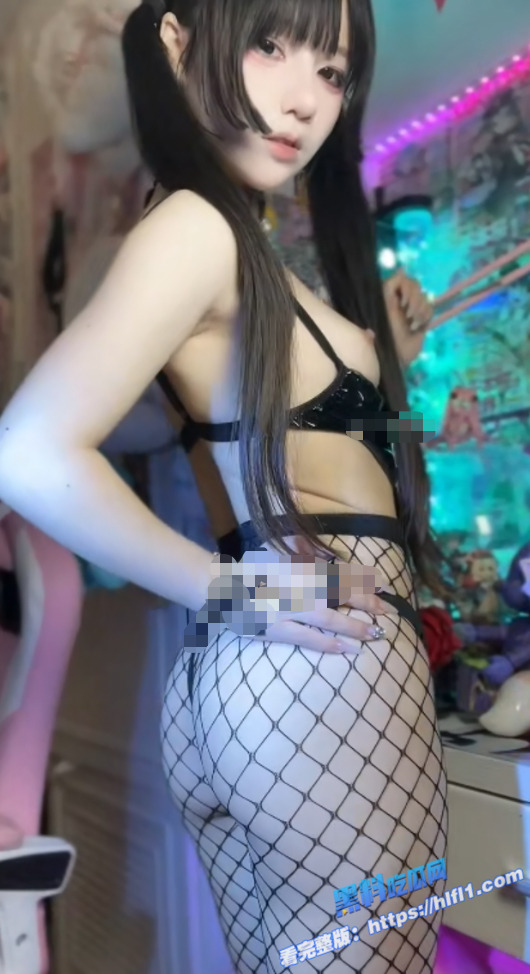 抖音B站二次元嫩妹 钙片老师 穿上情趣制服用电动玩具疯狂挑逗自己的小蜜穴！6