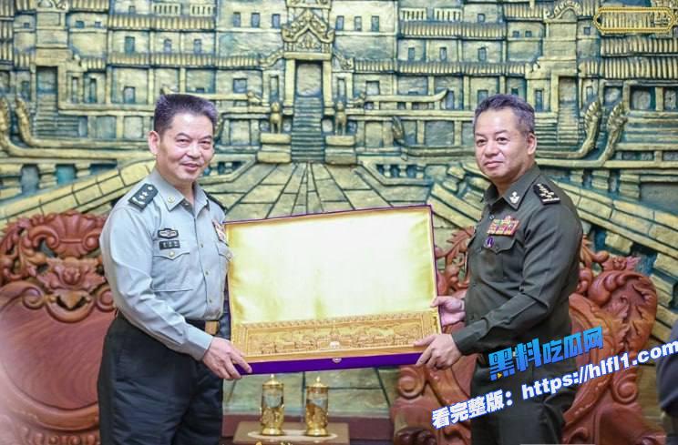 柬埔寨新闻：中国中央军委联合参谋部副参谋长曹青锋访问柬埔寨1