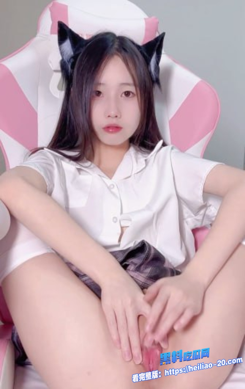 超清纯猫耳JK少女白丝自拍流出脸穴同框掰开粉嫩小穴透明阳具猛插自慰反差爆表 6
